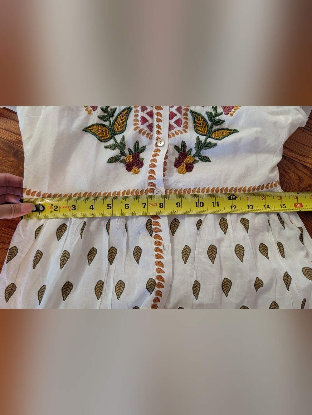 Off White Made In Brazil Maxi Dress - Picture 15 of 16